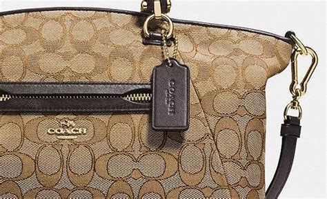 are factory coach bags fake|how to authenticate coach bags.